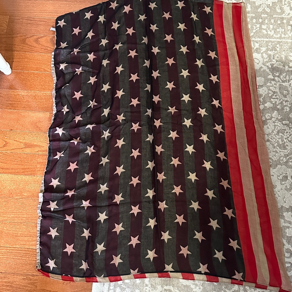 American flag infinity neck scarf